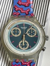 Swatch Chrono Wild Card SCK100 Anno 1993-Mai Indossato Vintage 