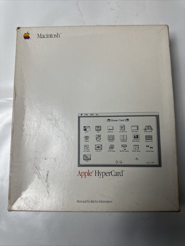 Apple hypercard vintage retail - apple,
