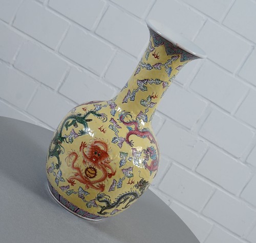 Vaso smaltato porcellana