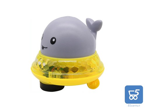 Balenotta spruzza acqua gioco - balenotta,