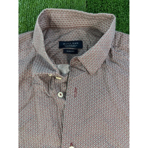 Camicia zara uomo slim fit - camicia,