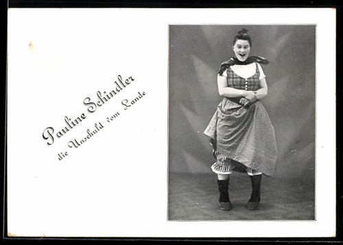 Cartolina comica pauline - cartolina,