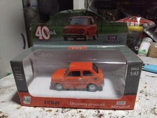 Fiat 126p Red Diecast Daffi