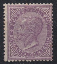1863 REGNO DE LA RUE CENT.60