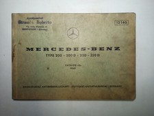 MERCEDES - BENZ TYPE 200 200D 220 220D Catalogo A - Edizione 1968 12140 Ricambi