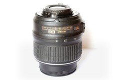 Nikon Nikkor AF S 18-55 mm G VR stabilizzato obiettivo tenuto bene Funzionante