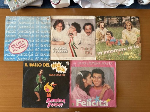 Lotto dischi vinile giri - 5,
