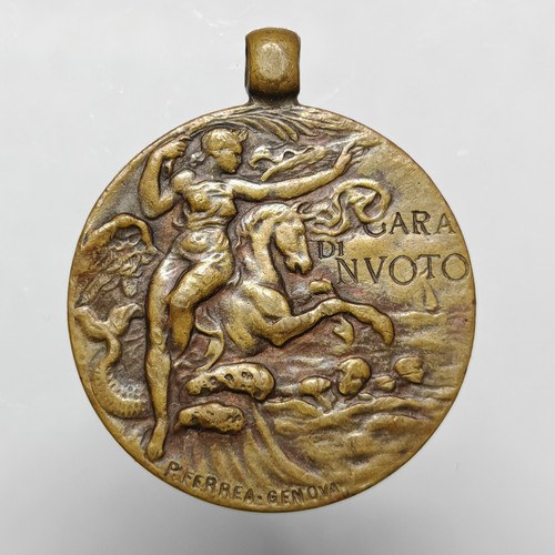 Medaglia gara nuoto società - nuoto,