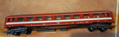 Vagone passeggeri lima trains - passeggeri,