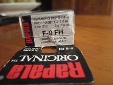 Rapala F-9H fabriqué en Finlande vintage neuf emballage d origine