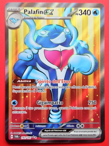 Carta pokemon palafin full - carta,