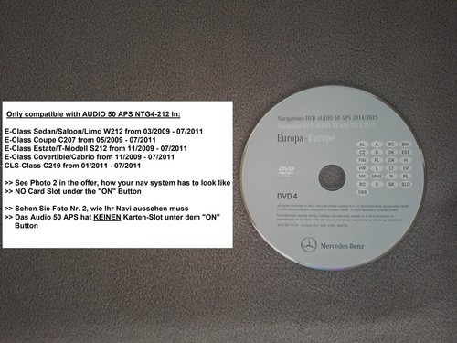 Navi dvd mercedes classe - navi, e