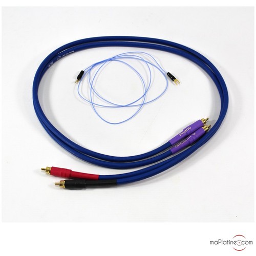Câble phono tellurium blue - câble,