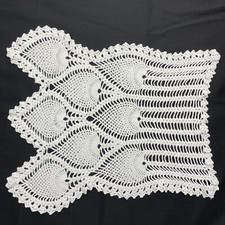 Hand Crochet White Directional