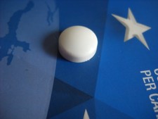 12 PZ TAPPI COPRI VITI PARKER  PER CARAVAN / CAMPER E NAUTICA (COLORE BIANCO)