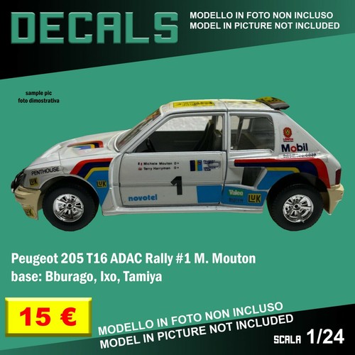 Decals repro peugeot - decals, t16