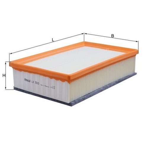Elemento filtro aria mahle - filtro,