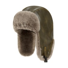 Uomo Caldo Inverno Cacciatore Russo Ushanka Cappello Simil Pelo Paraorecchie Sci