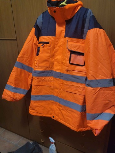 Parka invernale imbottita alta