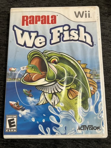 Rapala fish nintendo wii - -,