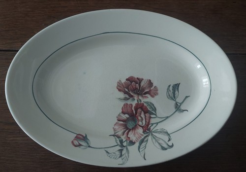 Piatto ovale ceramica saint - in,