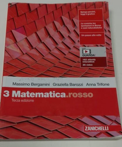 Matematica rosso vol 3 - –, vol.