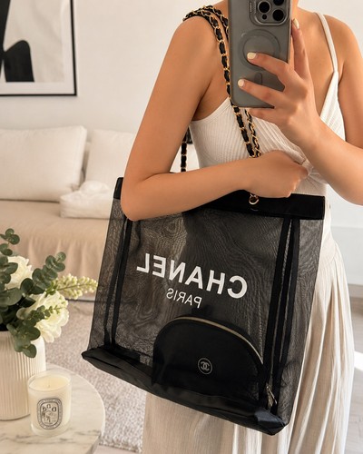 Chanel black tote bag - ,