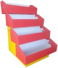 Espositore In Cartone Con 4