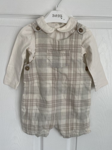 Salopette top beige bambino - top,