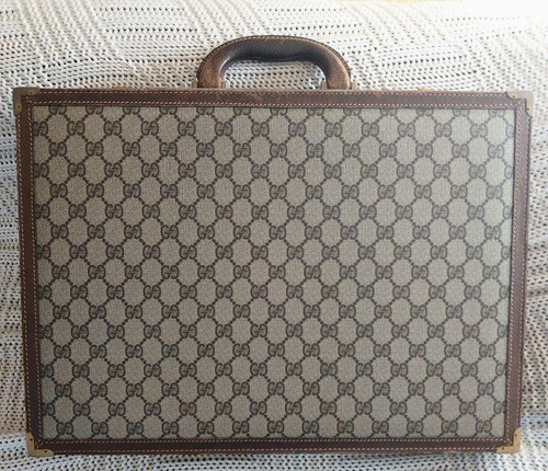 Gucci old attache case pelle - attache,