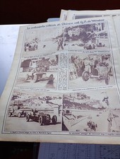 Gran Premio di Monaco 1931 , CHIRON ,BUGATTI,  MASERATI,FAGIOLI  -rivista1931
