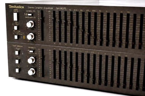 Technics 8075 equalizzatore - technics, sh-8075