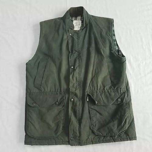 Gilet uomo cotone cerato
