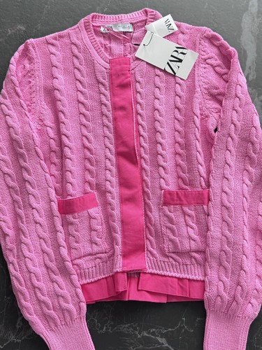 Cardigan zara rosa - zara,
