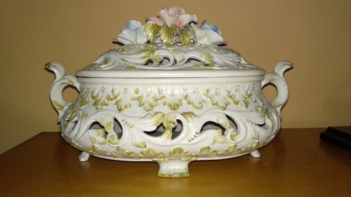 Centrotavola ceramica - centrotavola, in
