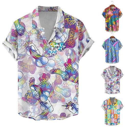 Camicie hawaiane bottoni - camicie,