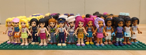Lego friends minifigures - lego,