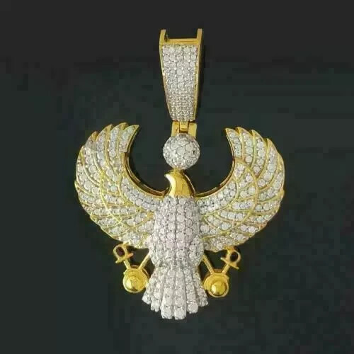 14k yellow gold - over, diamond