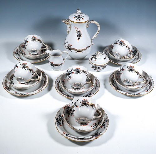 Meissen servizio caffè 6 - caffè,