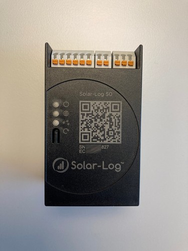Solar log gateway data - 50,