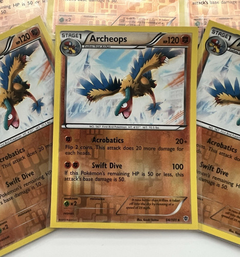 Square cut archeops - 6x, holo