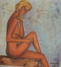 Dipinto ad olio vintage