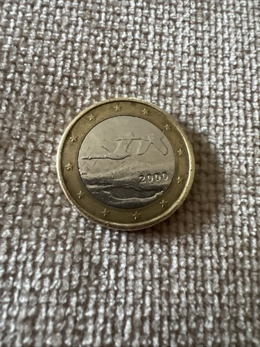 Euro finlandia 2000 moneta - euro,