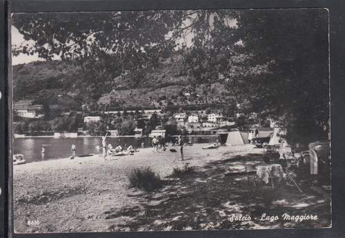 Cartolina solcio lago - lago, maggiore