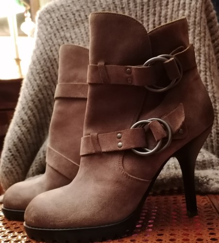 Stivaletti ash taupe marrone - stivaletti,
