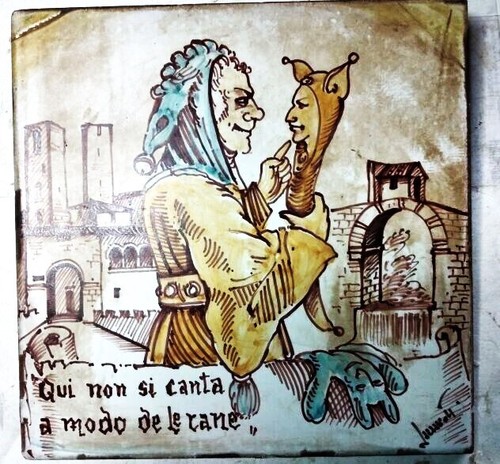 Mattonella maiolica con - mattonella,