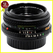 Minolta MD Rokkor-X-45mm. f2 obiettivo pancake per fotocamere MC MD SR