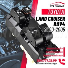 Pulsantiera interruttori alzacristalli guida SINISTRA Toyota RAV4 2000-2005