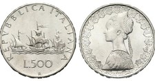 500 lire argento - 500,