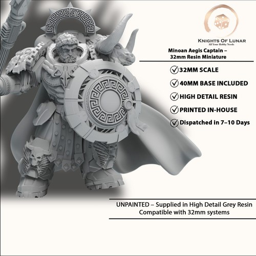 Minoan aegis captain 32mm - aegis,
